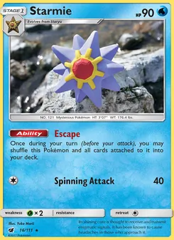 Starmie - Crimson Invasion