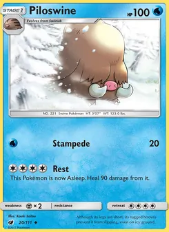 Piloswine - Crimson Invasion