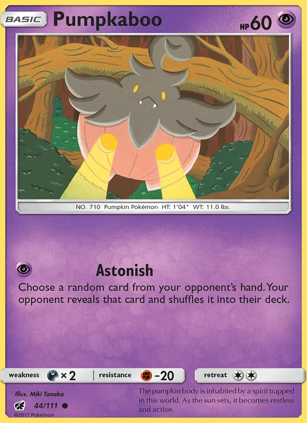 Pumpkaboo - Crimson Invasion Pokemon Card