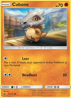 Cubone - Crimson Invasion