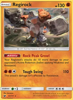 Regirock - Crimson Invasion