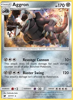Aggron - Crimson Invasion