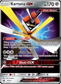 Kartana GX - Crimson Invasion