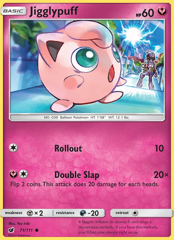 Jigglypuff - Crimson Invasion Pokemon Card
