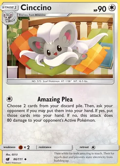 Cinccino - Crimson Invasion