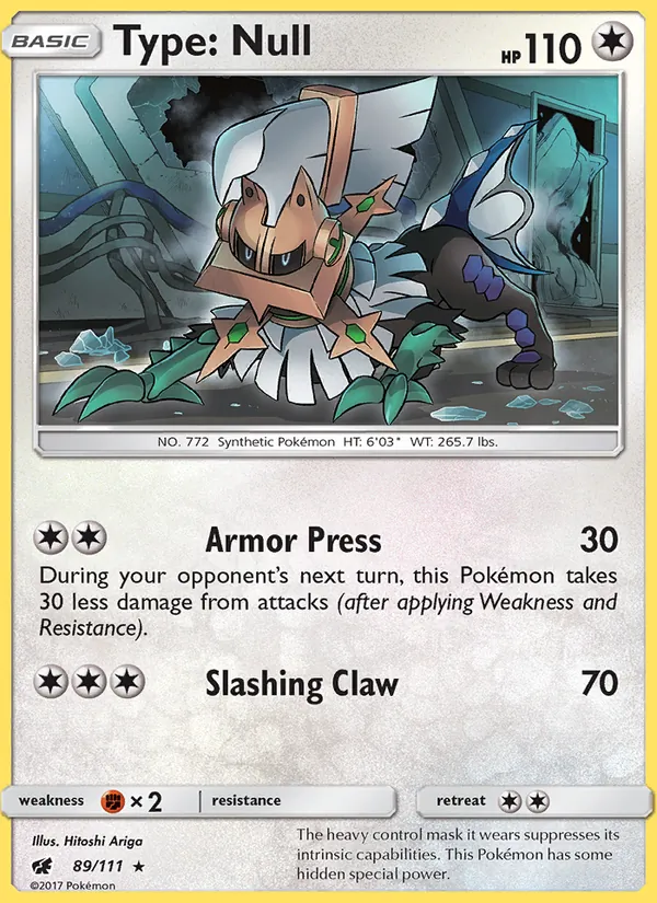 Type: Null - Crimson Invasion Pokemon Card