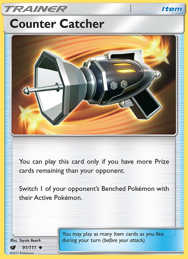 Counter Catcher - Crimson Invasion Pokemon Card