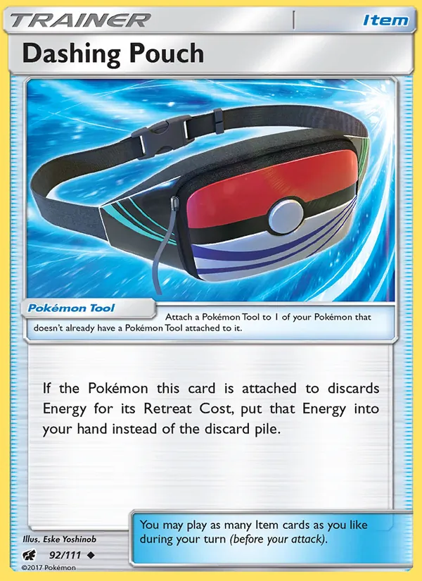 Dashing Pouch - Crimson Invasion Pokemon Card