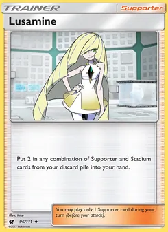 Lusamine - Crimson Invasion