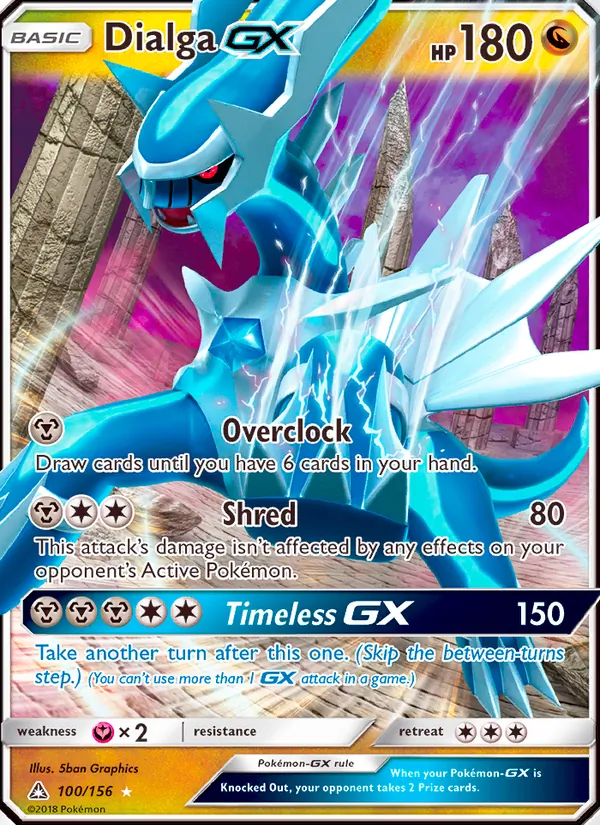 Dialga GX - Ultra Prism Pokemon Card
