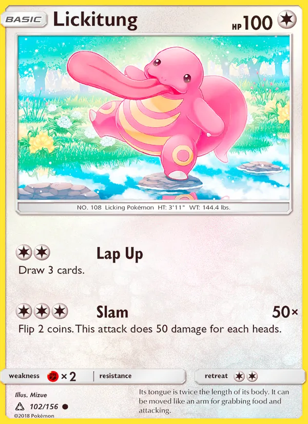 Lickitung - Ultra Prism Pokemon Card