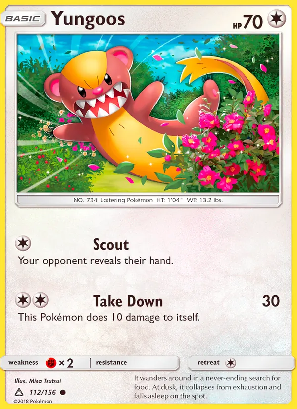 Yungoos - Ultra Prism Pokemon Card