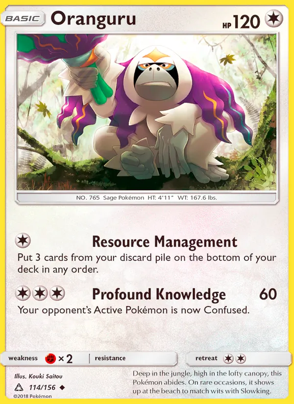 Oranguru - Ultra Prism Pokemon Card