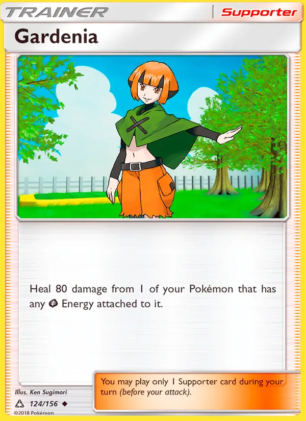 Gardenia - Ultra Prism Pokemon Card