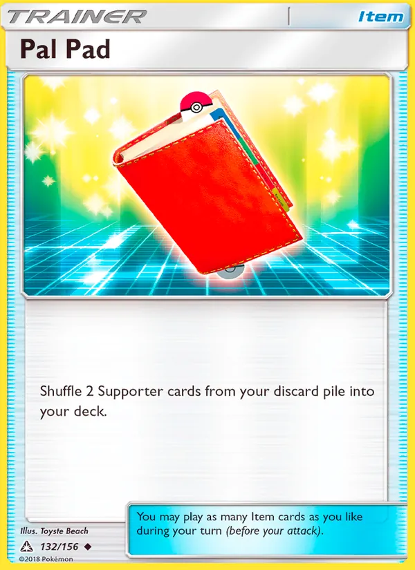 Pal Pad - Ultra Prism Pokemon Card