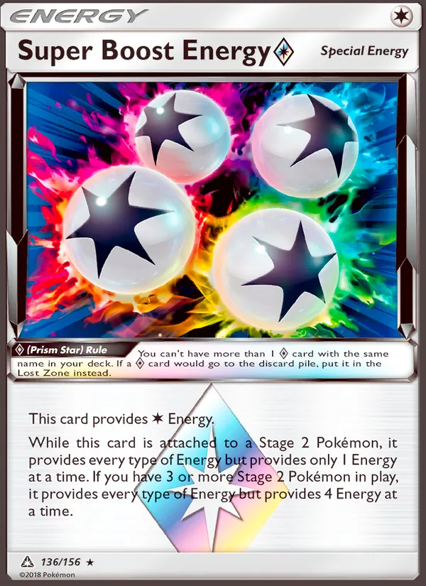 Super Boost Energy ◇ - Ultra Prism Pokemon Card