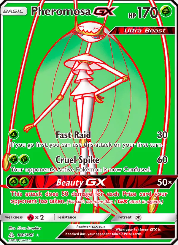 Pheromosa GX - Ultra Prism Pokemon Card