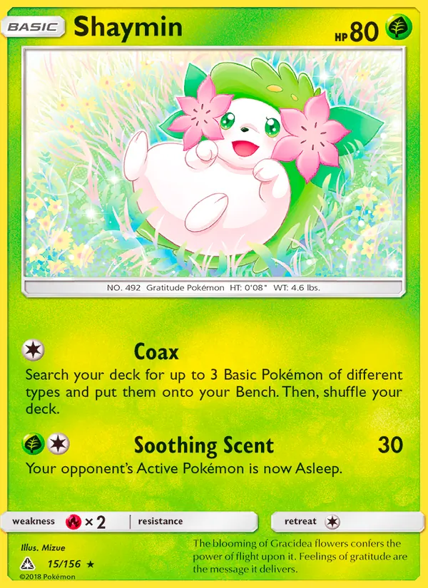 Shaymin - Ultra Prism Pokemon Card
