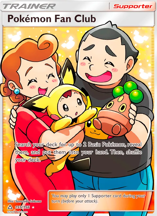 Pokémon Fan Club - Ultra Prism Pokemon Card