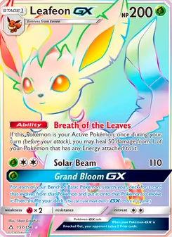 Leafeon GX - Ultra Prism