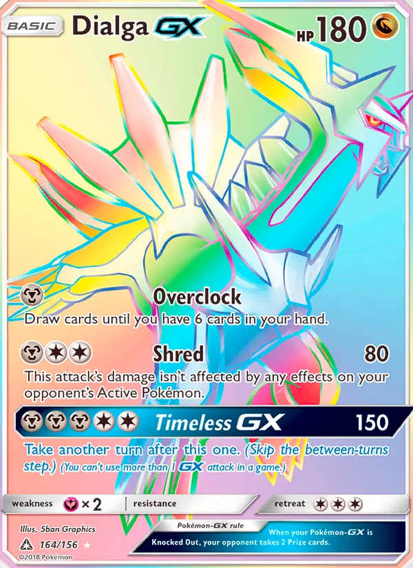 Dialga GX - Ultra Prism Pokemon Card