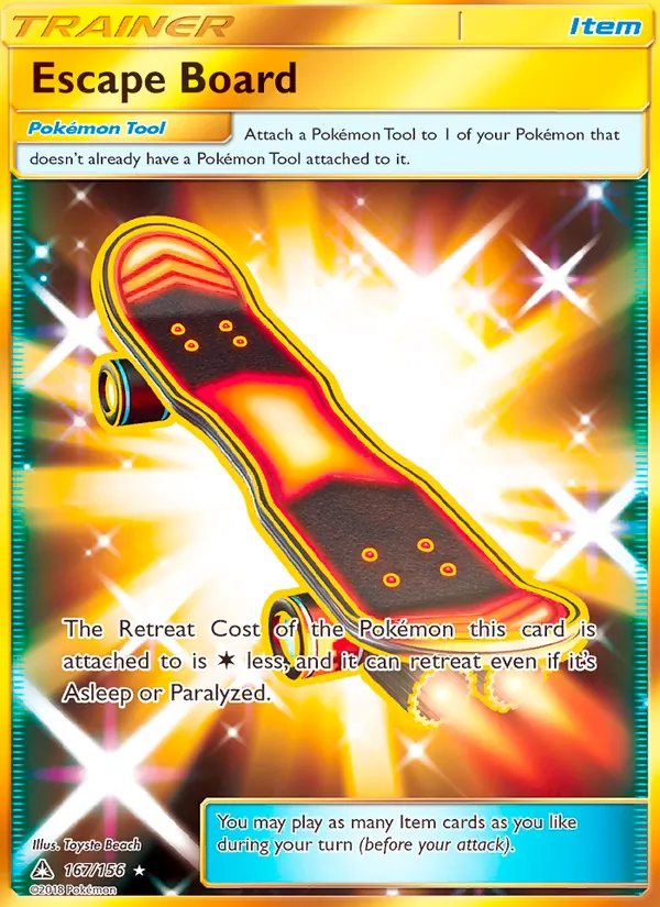 Escape Board - Ultra Prism Pokemon Card
