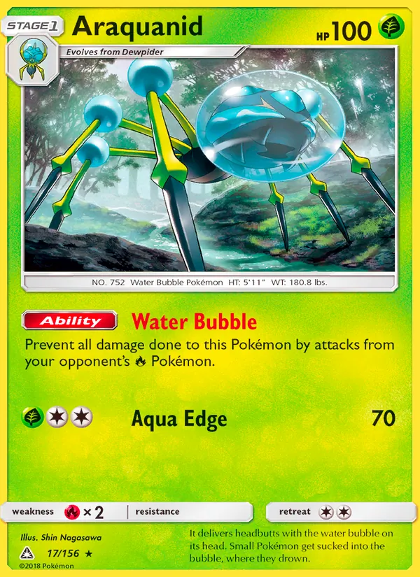 Araquanid - Ultra Prism Pokemon Card