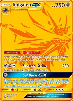 Solgaleo GX - Ultra Prism