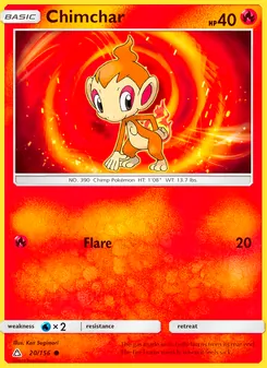 Chimchar - Ultra Prism