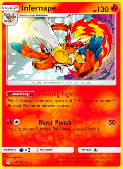 Infernape - Ultra Prism