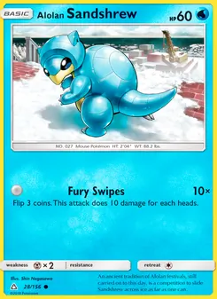 Alolan Sandshrew - Ultra Prism