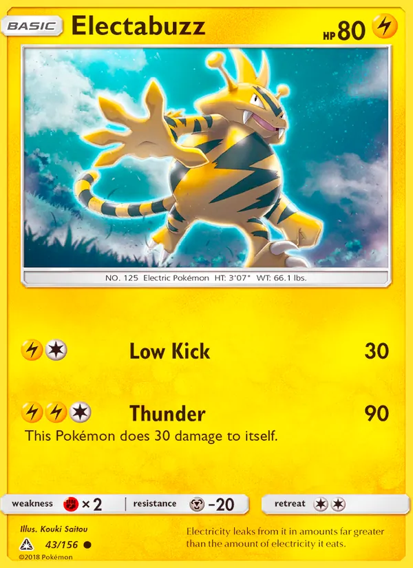 Electabuzz - Ultra Prism Pokemon Card