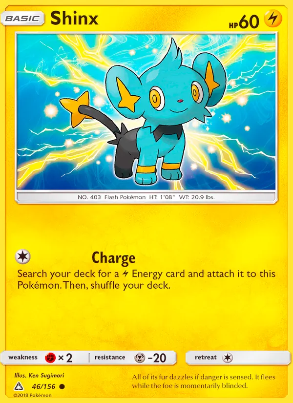 Shinx - Ultra Prism Pokemon Card