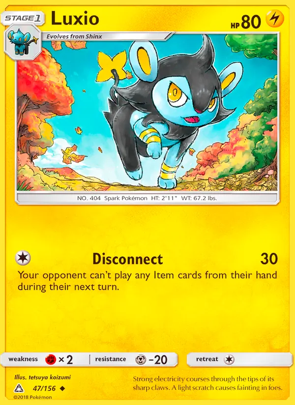 Luxio - Ultra Prism Pokemon Card