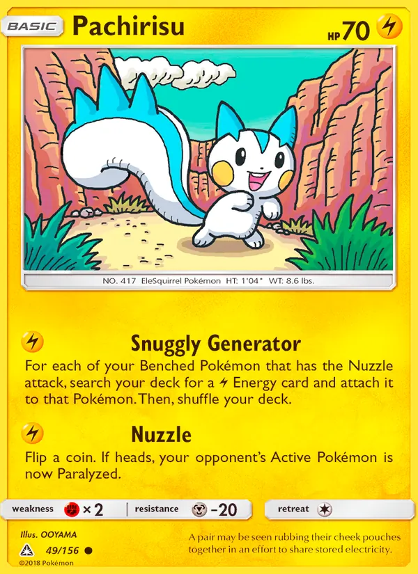 Pachirisu - Ultra Prism Pokemon Card