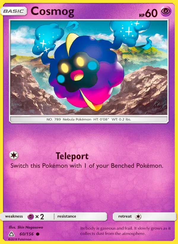 Cosmog - Ultra Prism Pokemon Card
