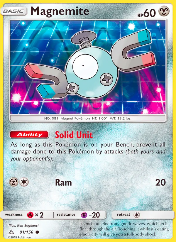 Magnemite - Ultra Prism Pokemon Card
