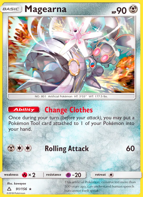 Magearna - Ultra Prism Pokemon Card