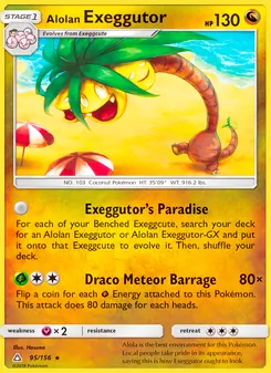 Alolan Exeggutor - Ultra Prism