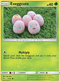 Exeggcute - Forbidden Light