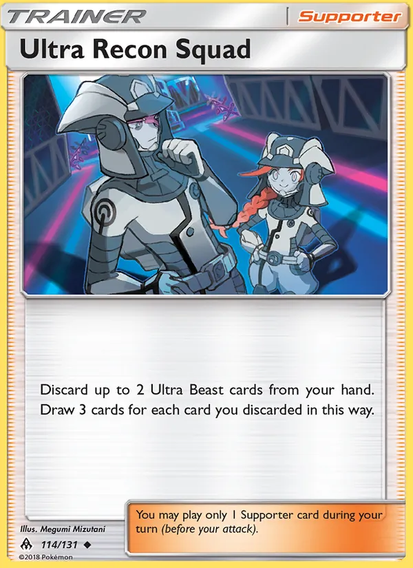 Ultra Recon Squad - Forbidden Light Pokemon Card