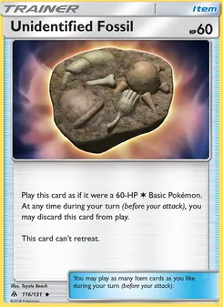 Unidentified Fossil - Forbidden Light