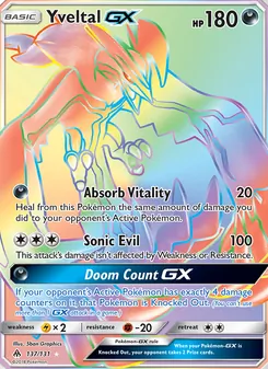 Yveltal GX - Forbidden Light