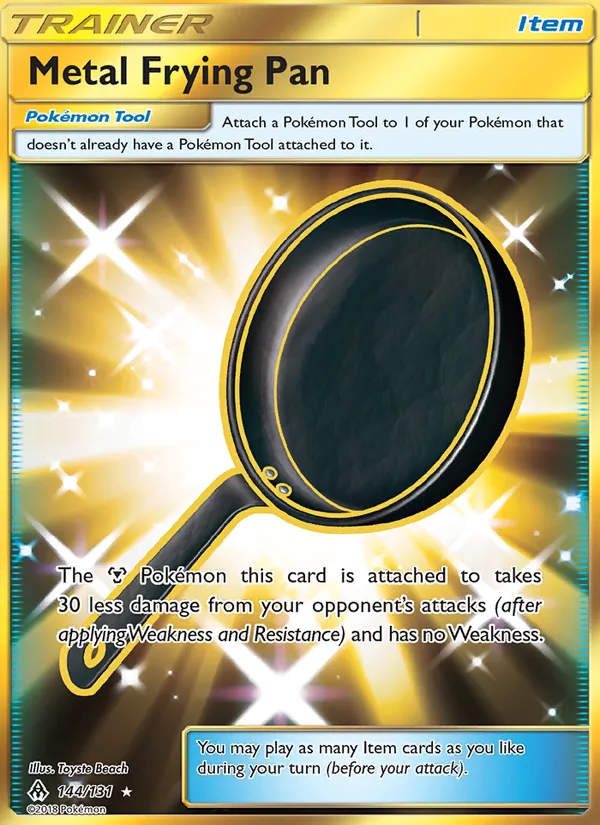 Metal Frying Pan - Forbidden Light Pokemon Card