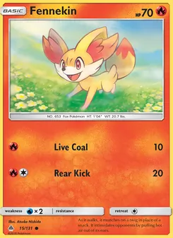 Fennekin - Forbidden Light