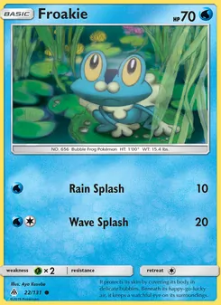 Froakie - Forbidden Light