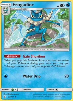 Frogadier - Forbidden Light