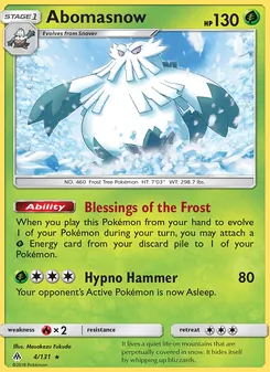 Abomasnow - Forbidden Light