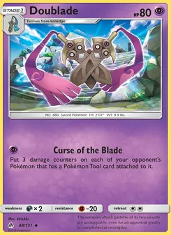 Doublade - Forbidden Light