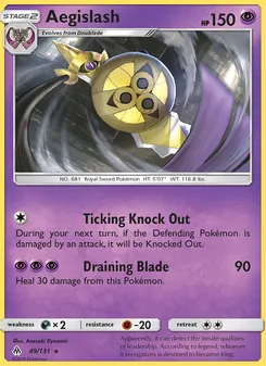 Aegislash - Forbidden Light